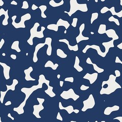 Seamless abstract non print resembling strange colored animal skin surface pattern design for print. High quality illustration. Psychedelic repeat minimal dot swatch for apparel, textile or background