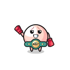 meatbun boxer mascot character