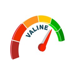 Valine level scale. Concept of medicine and sport nutrition