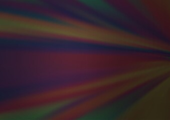 Dark Silver, Gray vector blurred shine abstract pattern.