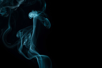 Abstract colorful smoke Weipa. Personal vaporizers fragrant steam. Concept of alternative...