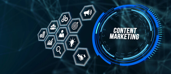 Internet, business, Technology and network concept. Digital Marketing content planning advertising strategy concept. 3d illustration.