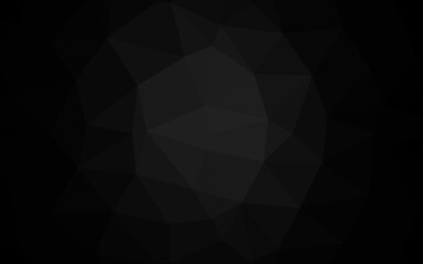 Obraz premium Dark Silver, Gray vector low poly cover.