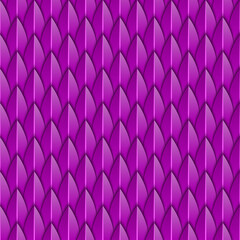 Velvet violet 3d scales overlay layers seamless pattern purple fashion background, calm and harmony backdrop