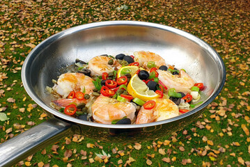 garnelenpfanne
