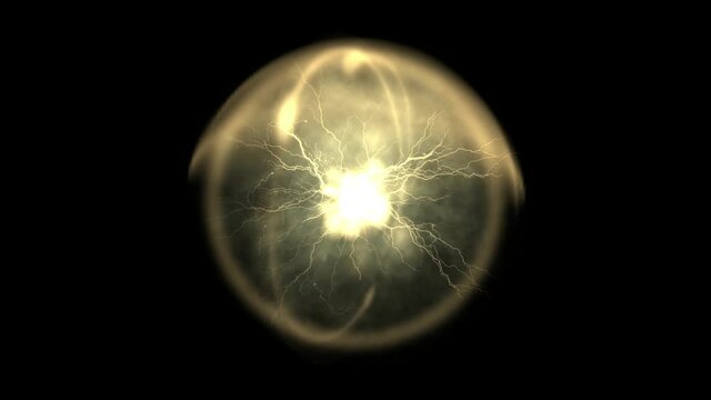 Powerful fission of light and energy explosion