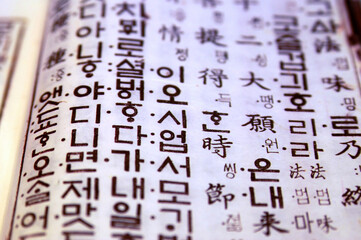 Hunminjeongeum is the etymology of Hangeul (Korean alphabet) created by King Sejong