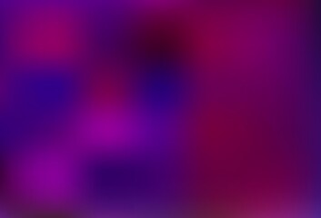 Dark Purple vector bokeh and colorful pattern.