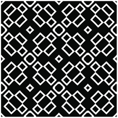 Decorative abstract pattern. Black and white seamless geometric pattern.Pattern for fashion, fabric, apparel dress, textile, background, wallpaper, digital printing.