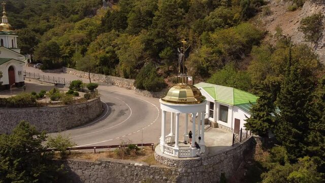 Church of the Holy Archangel Michael in Oreanda, Crimea.