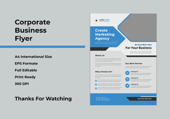 Corporate Modern Flyer or Cover Design