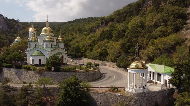 Church of the Holy Archangel Michael in Oreanda, Crimea.