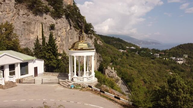Church of the Holy Archangel Michael in Oreanda, Crimea.