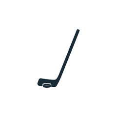 Hockey Sport Icon Design Template Elements
