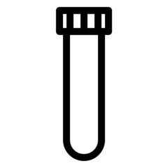 vaculab icon with black outline style