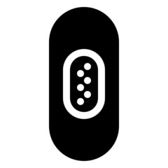 wound plastericon with black outline style