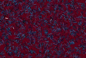 Dark silver, gray vector texture with colorful lines.