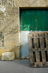 Vista de la localidad Navaridas en la Rioja Alavesa, Alava, País Vasco