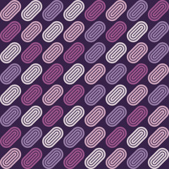 A mosaic of striped geometric figures. Seamless pattern. Design with manual hatching. Textile. Ethnic boho ornament. Vector illustration for web design or print.