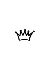 quenn crown | princess crown vector icon