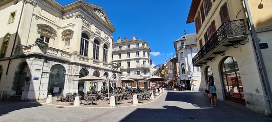 Theatre Charles-Dullin in the city center of Chambery, France