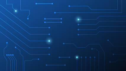 Obraz premium circuit board background
