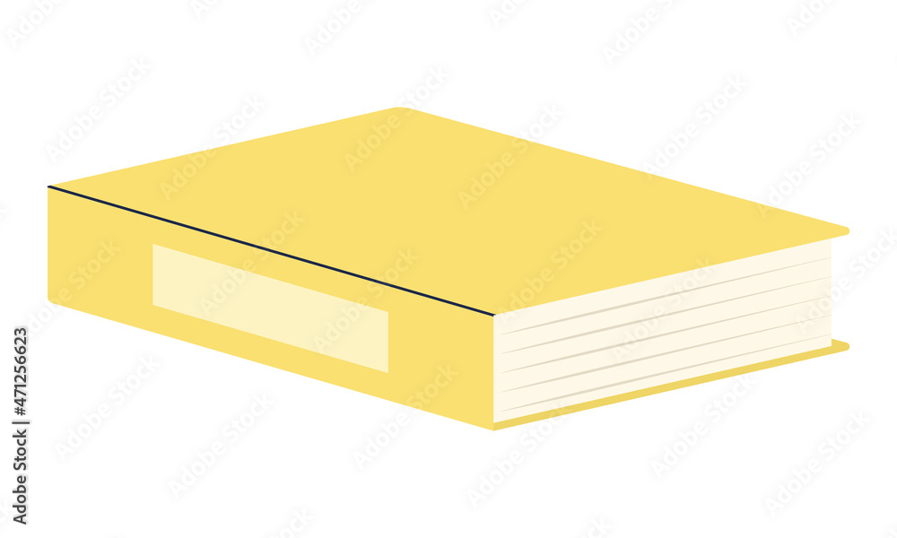 Canvas Prints textbook flat icon