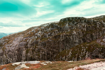 view of the Norwegian fjord
