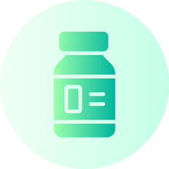 Vitamins gradient icon