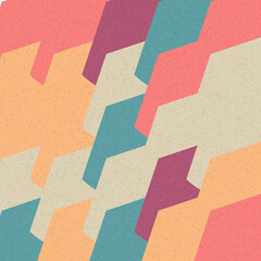 Abstract Geometric Pattern generative computational art illustration