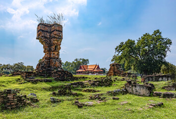 The ancient palace and surrounding area