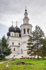 Fototapeta na wymiar Church of St. Nicholas Wonderworker in Vladychnaya Sloboda in Vologda. Russia