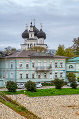 Fototapeta premium Church of St. Nicholas Wonderworker in Vladychnaya Sloboda in Vologda. Russia