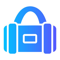 sport bag gradient icon