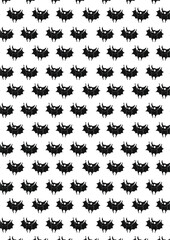 background with pattern of black bats