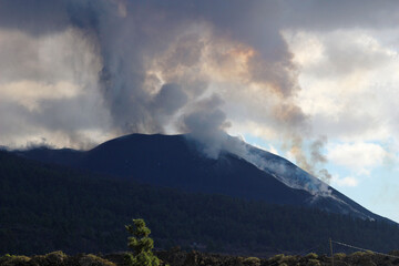 Volcán en La Palma, Canarias