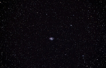 Obraz na płótnie Canvas The Crab Nebula 300 seconds exposure