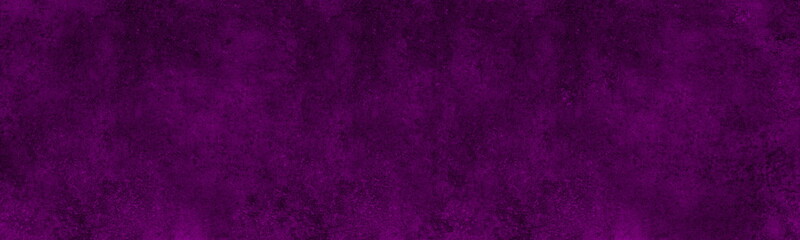 Dark purple wall wide panoramic texture. Velvet violet dramatic abstract background