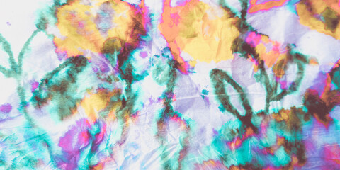 White Tie Dye Stripe. Background-Logo Paint.