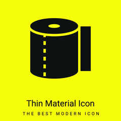 Bandage minimal bright yellow material icon