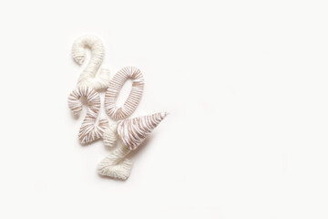 Christmas diy,2022 knitted christmas gifts Hobby Zero Waste Eco Friendly Christmas Gifts Thread Christmas Trees xmas cozy Decor..