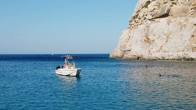 Aegean Sea boat trip to symi island