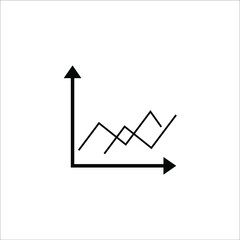 analytics, analysis icon vector symbol illustration