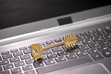 key on the computer keyboard