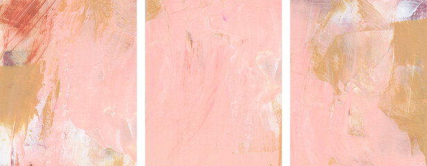 Fototapeta premium Abstract paintings. Versatile image can apply to a wide range of creative design projects: posters, invitations, banners, cards, websites, wallpapers, books. Acrylic on cardboard.