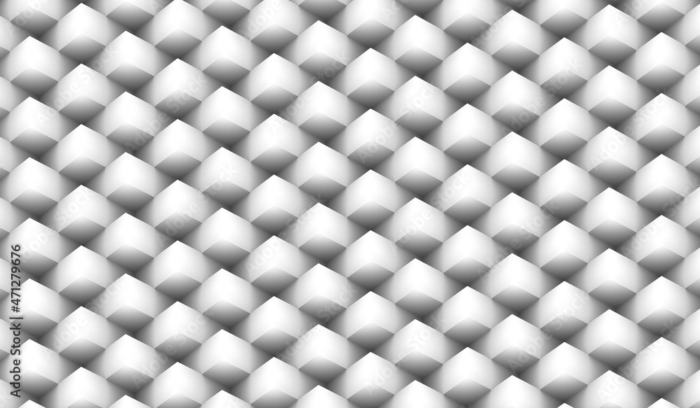 Poster abstract 3d background consisting of cubes.3d render.