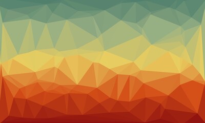 vibrant minimal multicolored polygonal background