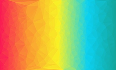 vibrant minimal multicolored polygonal background