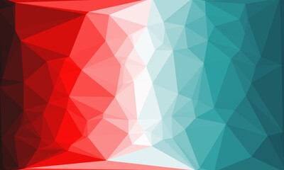 vibrant abstract multicolored background with poly pattern