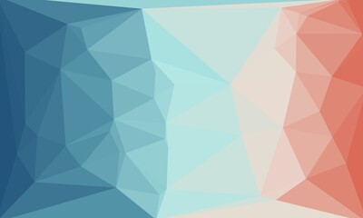 vibrant minimal multicolored polygonal background